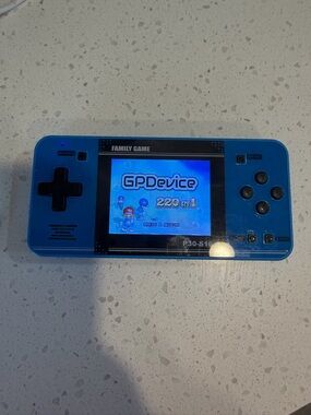 Handheld Game Console - Blue